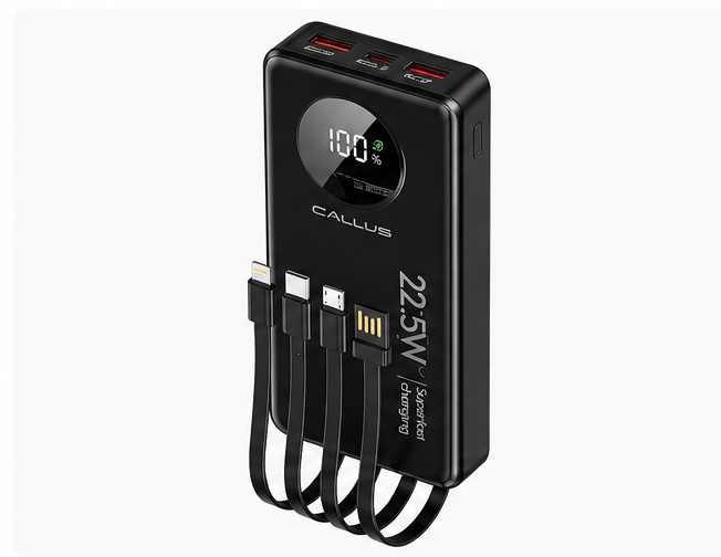 پاوربانک CALLUS FAST200 Pro ظرفیت 21000 میلی‌آمپر