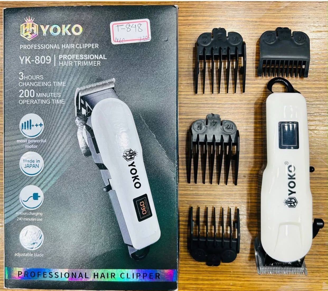 ماشین اصلاح حرفه‌ای یوکو YOKO YK-809